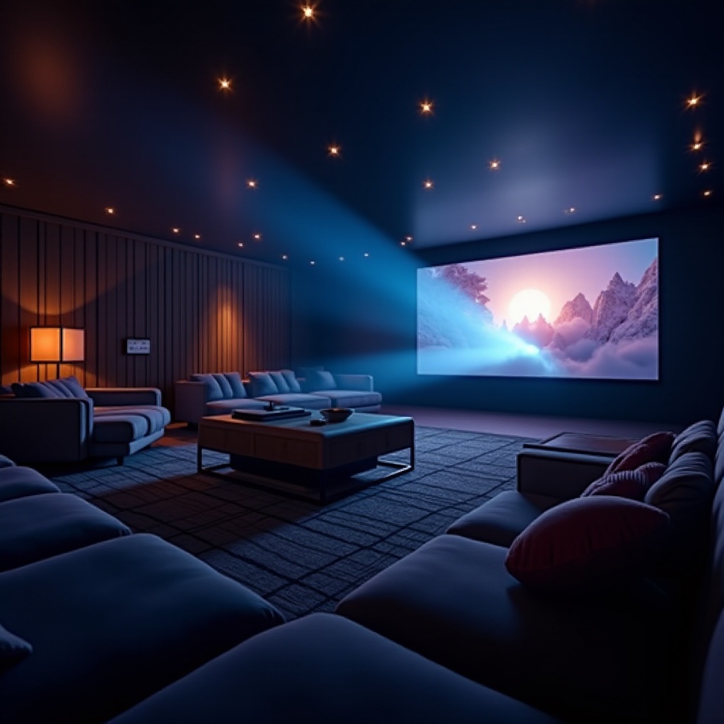 luxury projector with ultra-fine details