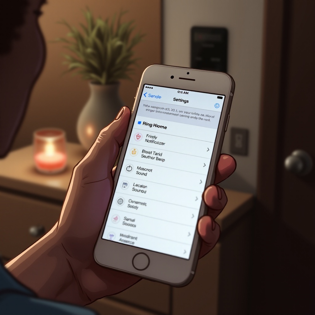 how to change ring doorbell notification sound on phone