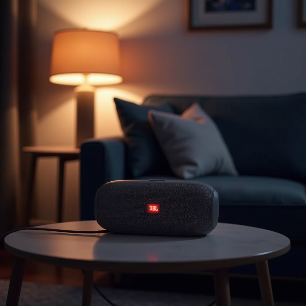 hoe te weten of de JBL-luidspreker aan het opladen is
