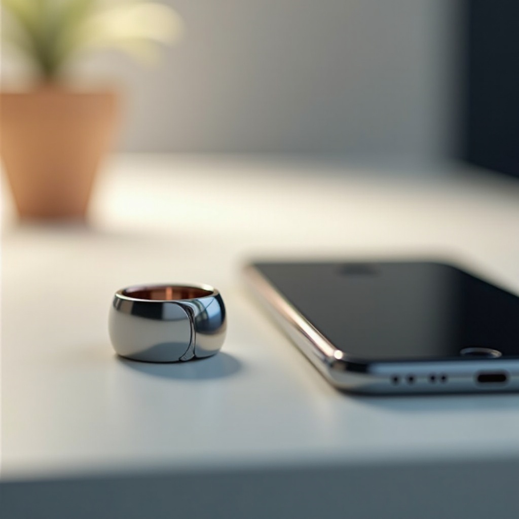 iPhoneと互換性のあるスマートリング