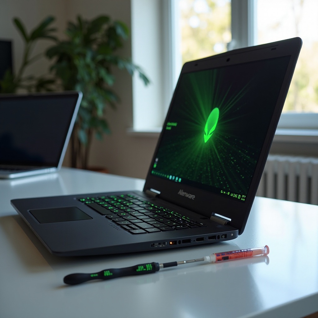 AlienwareのラップトップでCPUを交換できますか?