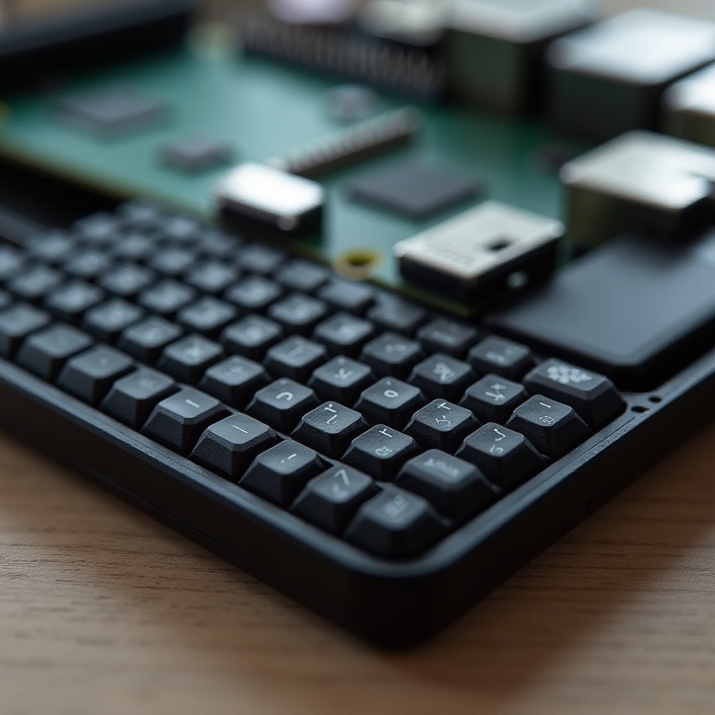 blackberry keyboard with case for raspberry pi