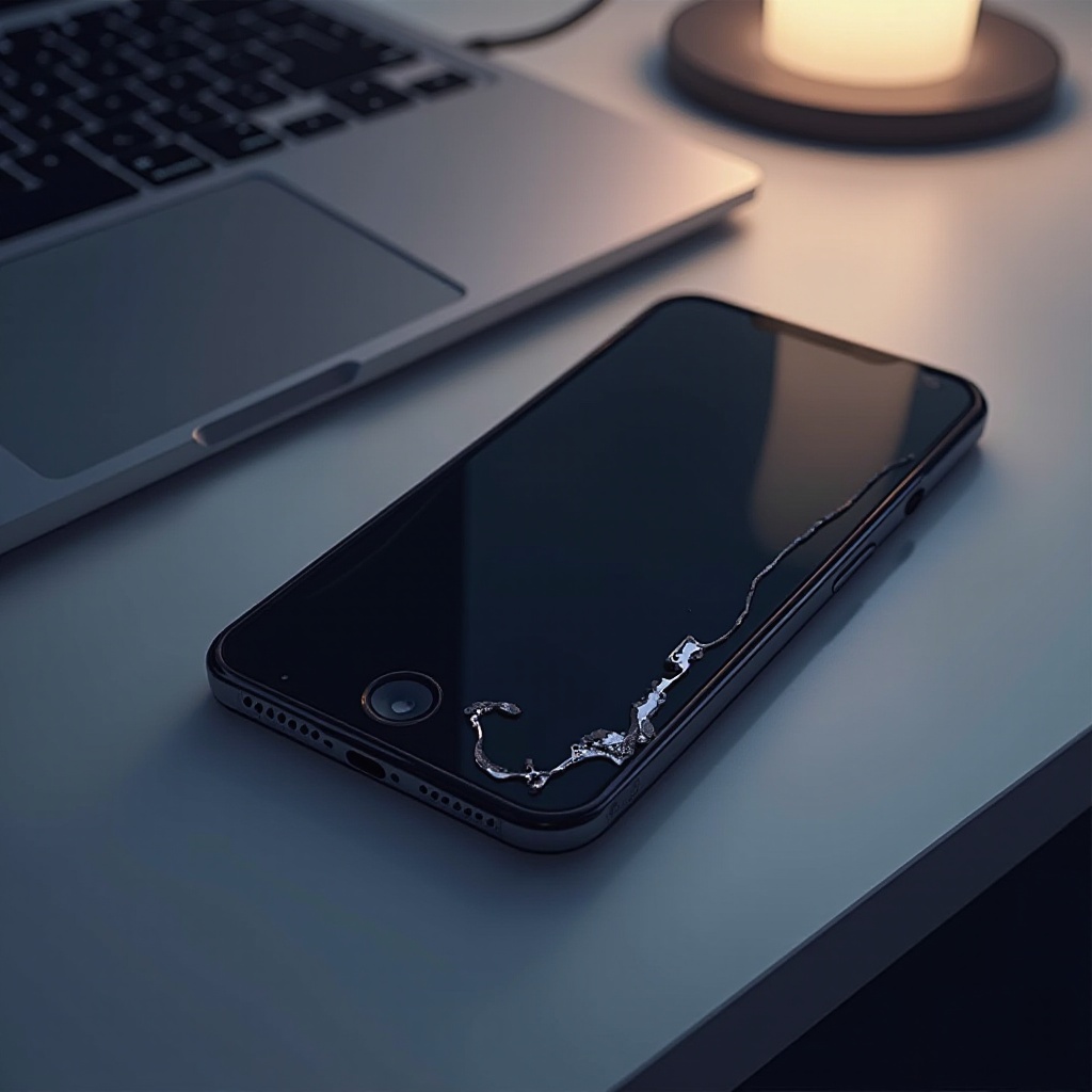 iPhoneを落としてしまい、電源が入らなくなりました。