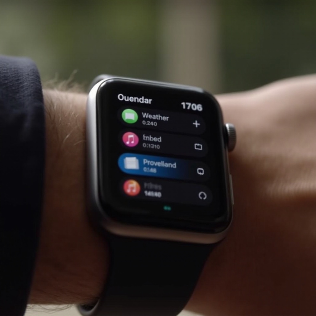 Apple Watch スマートスタック設定