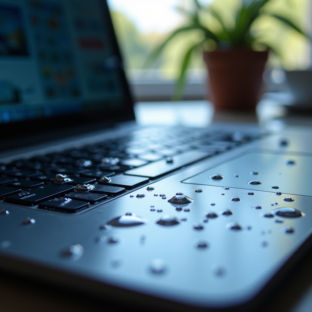 kerusakan air pada laptop