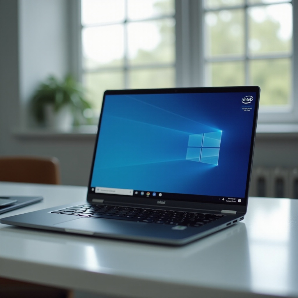 แล็ปท็อปพร้อมโปรเซสเซอร์ Intel Core Ultra