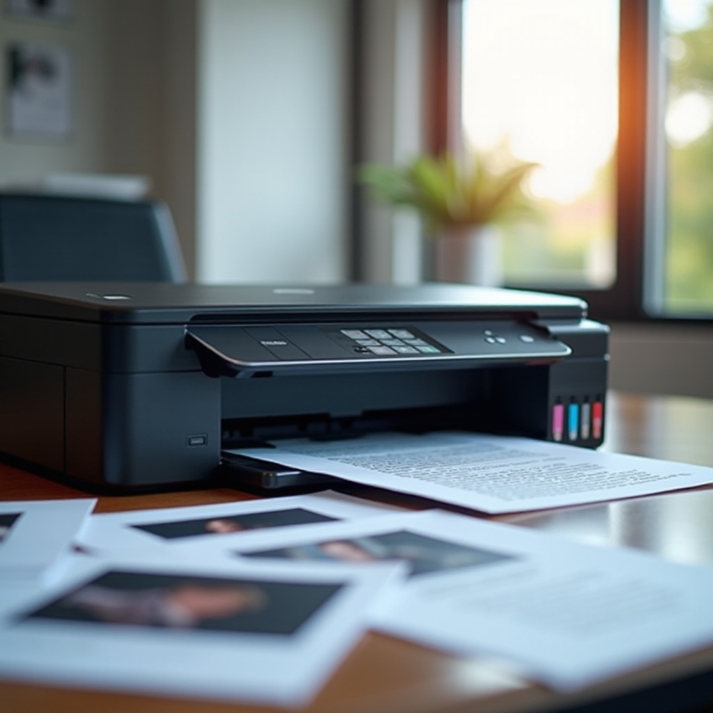 เครื่องพิมพ์เอปสันเบลอ