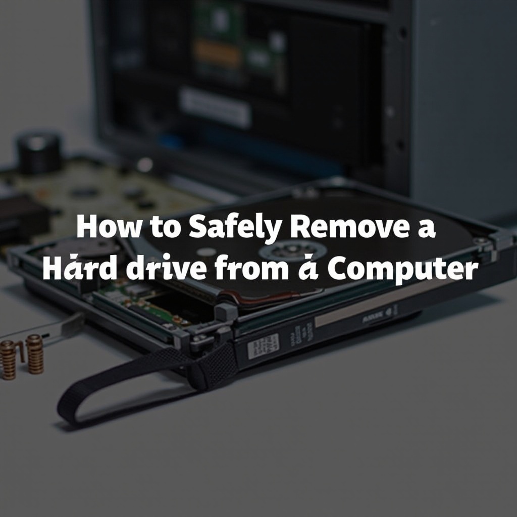 usuń dysk twardy z komputera