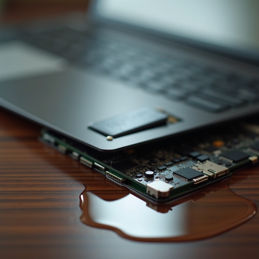 kerusakan air pada laptop