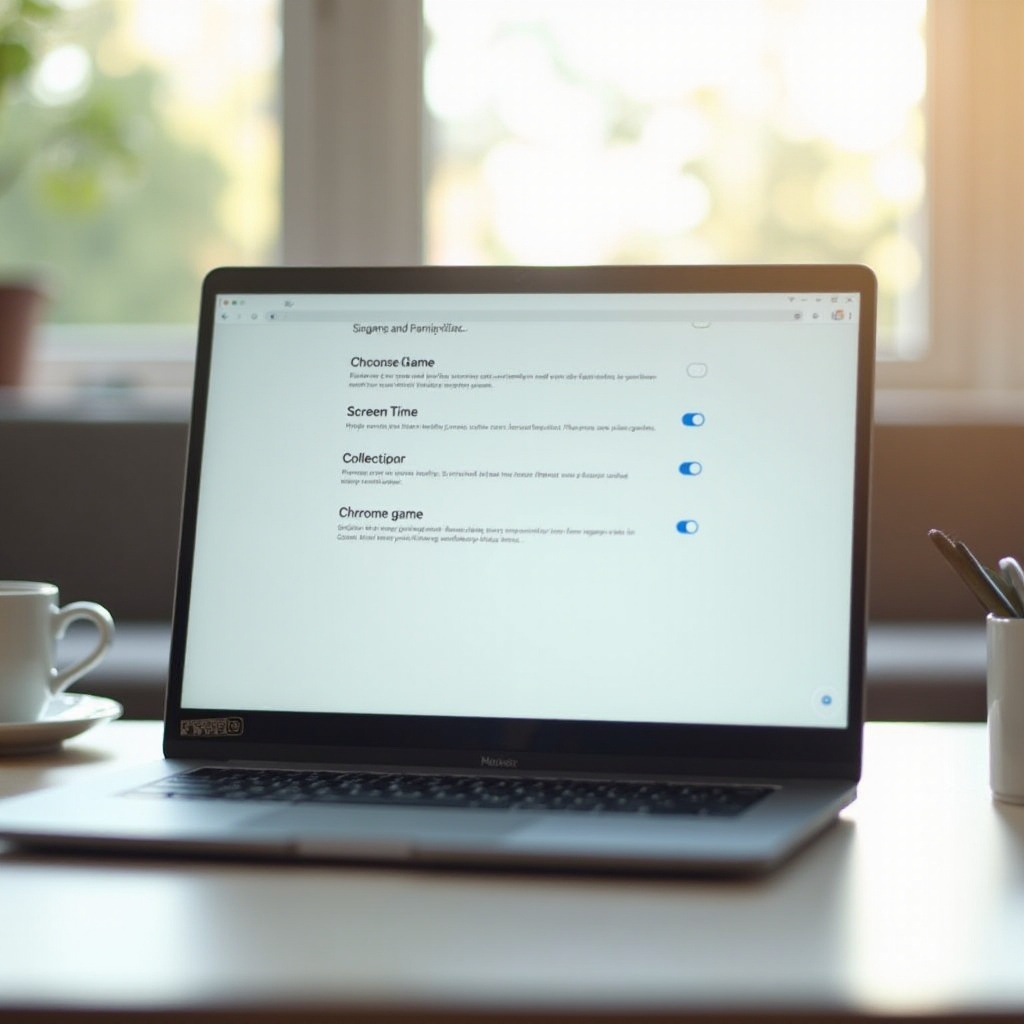 Chromebookにはゲーム用のスクリーンタイムがありますか
