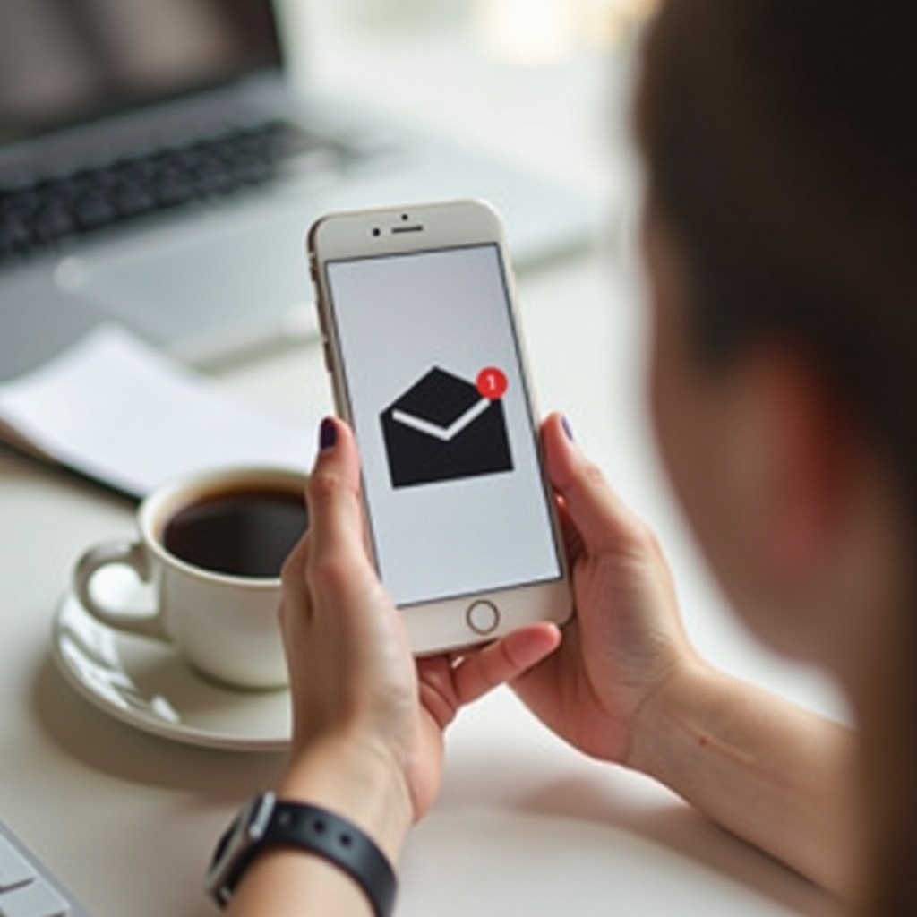 my iphone isnt bringing up current emails