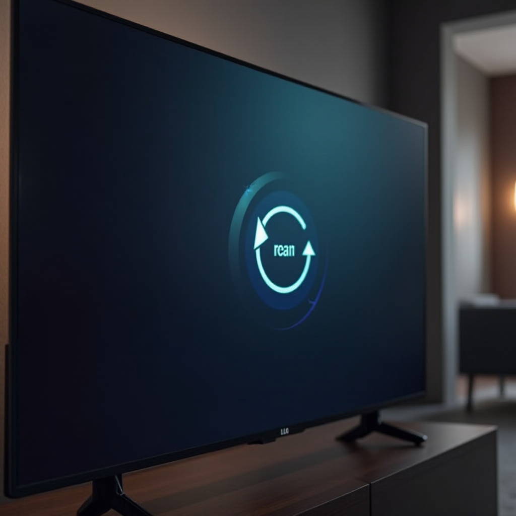 LG-television uudelleenkäynnistys
