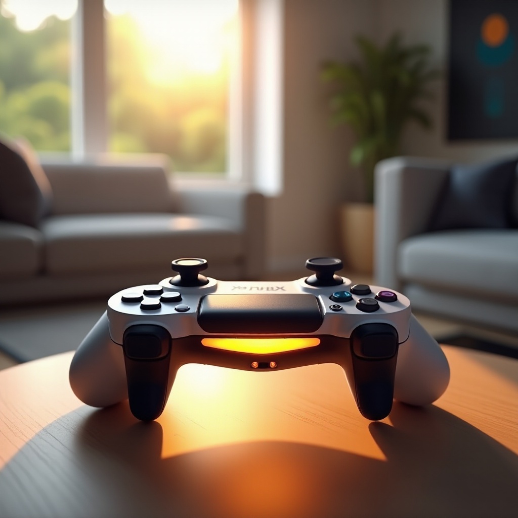 คอนโทรลเลอร์ PS5 กระพริบสีส้ม 2 ครั้ง