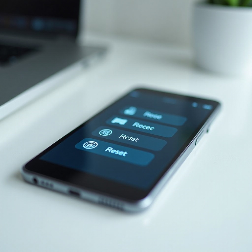 bagaimana cara saya mengatur ulang ponsel droid saya