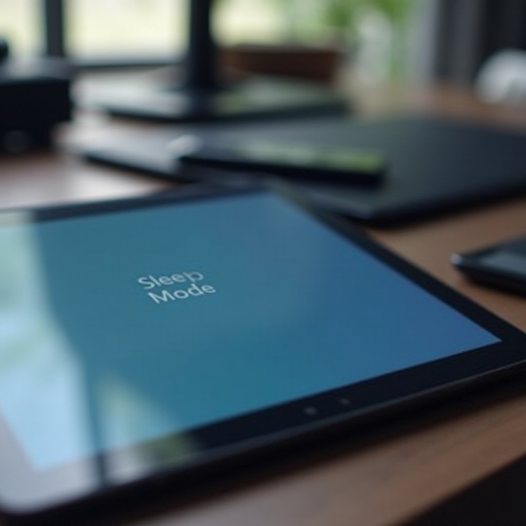 samsung galaxy tablet synchroniseert in de slaapstand