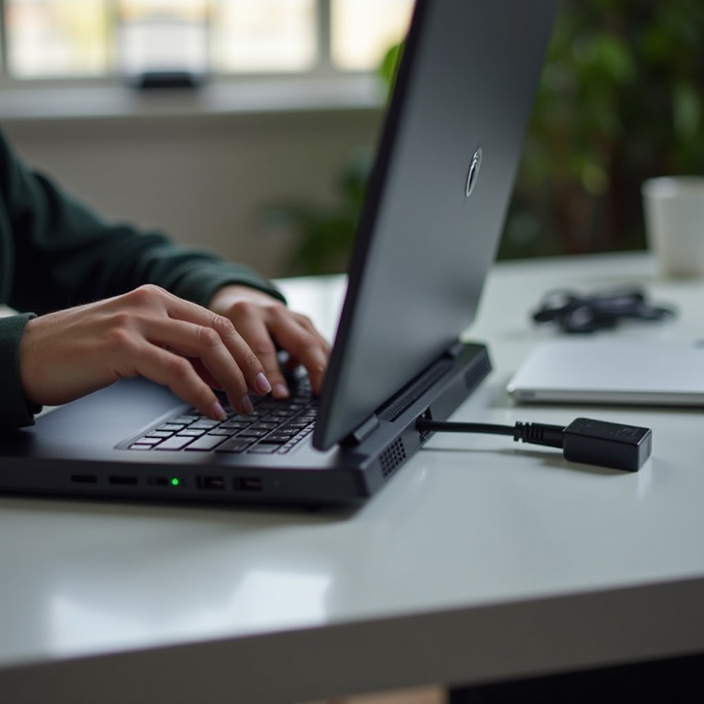 Alienware m15 r4 -läppäri ei lataudu