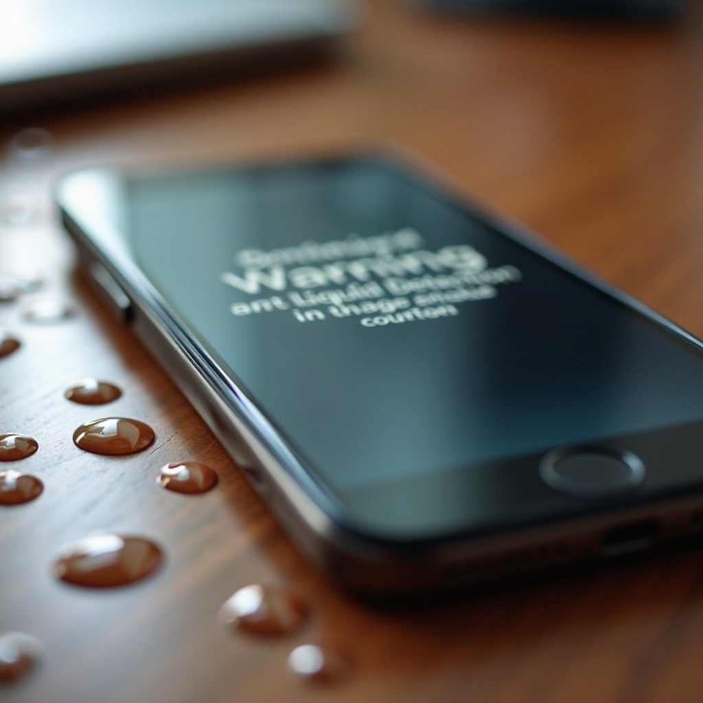 mitä tehdä, jos iPhonessa havaitaan nestettä