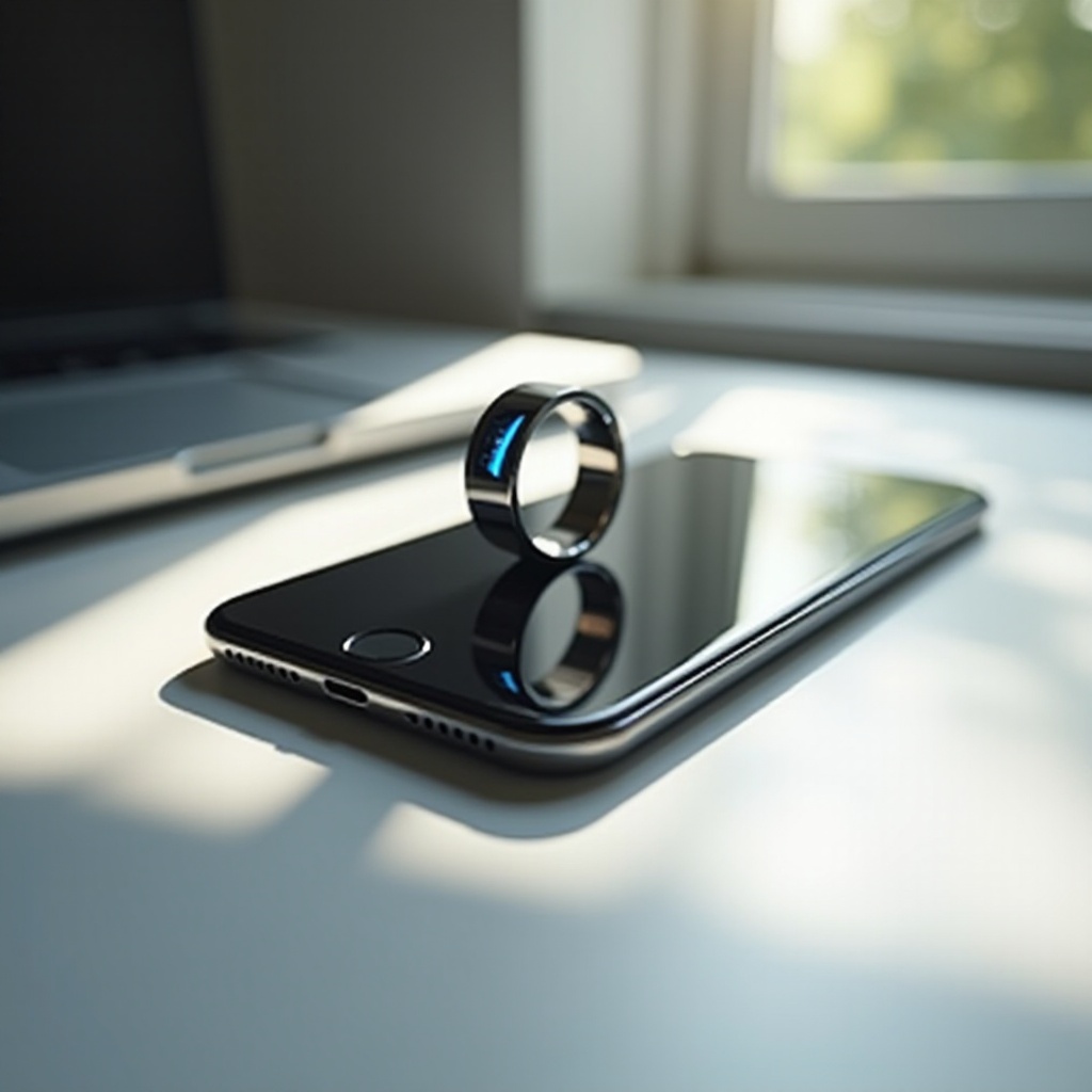 inteligentne pierścienie kompatybilne z iPhone'em