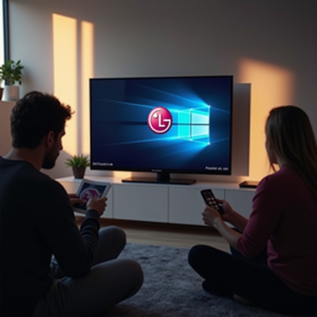LG tv opnieuw starten