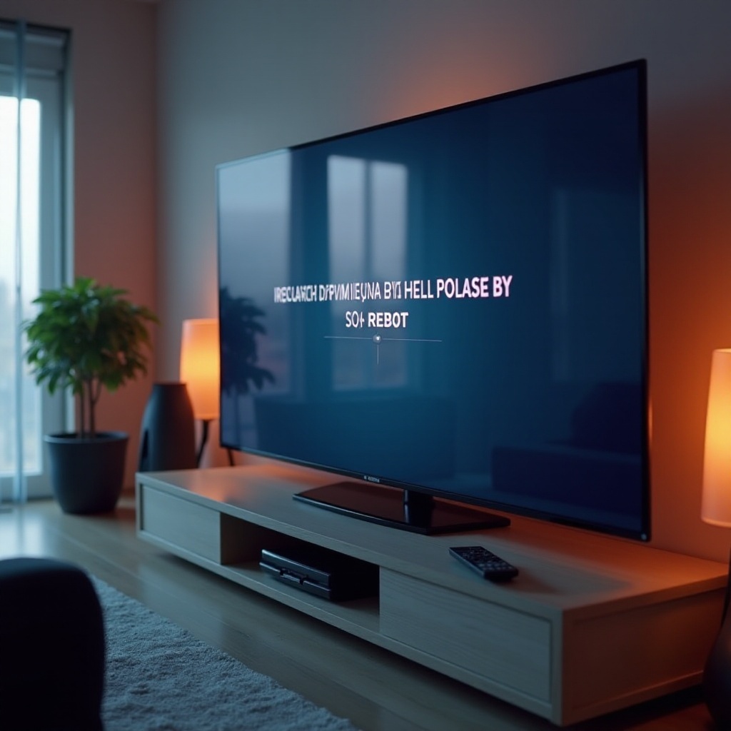 ponowne uruchomienie telewizora LG