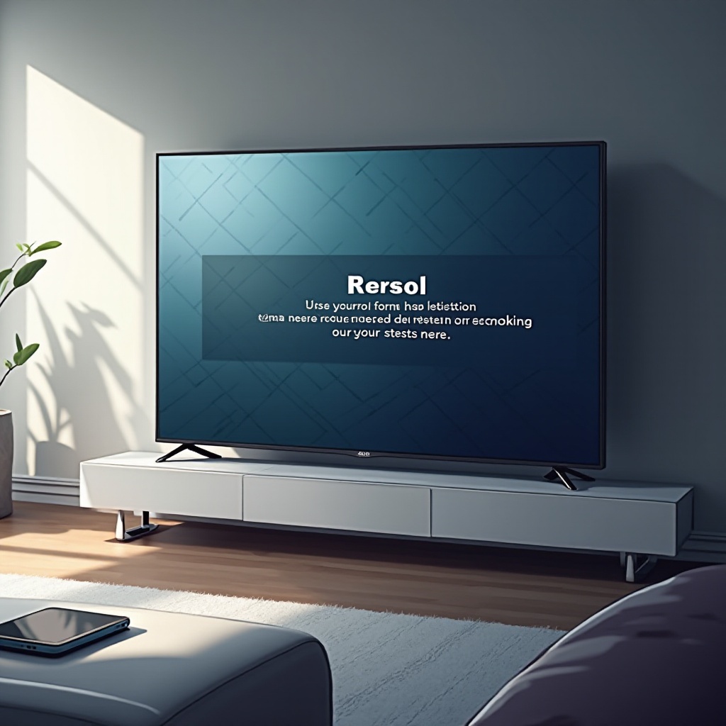 LG TV 재시작
