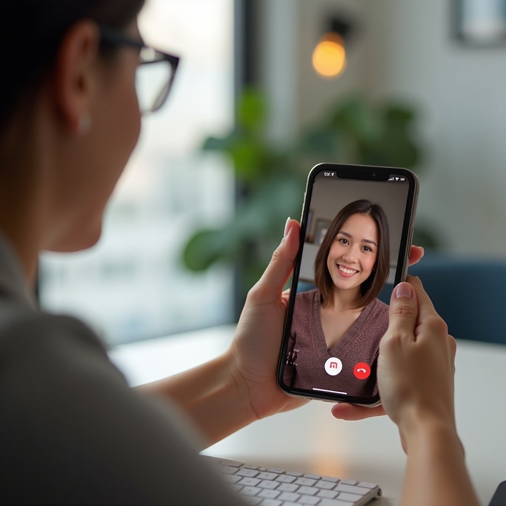 Facetime virtuaalinen taustakuva iPhone