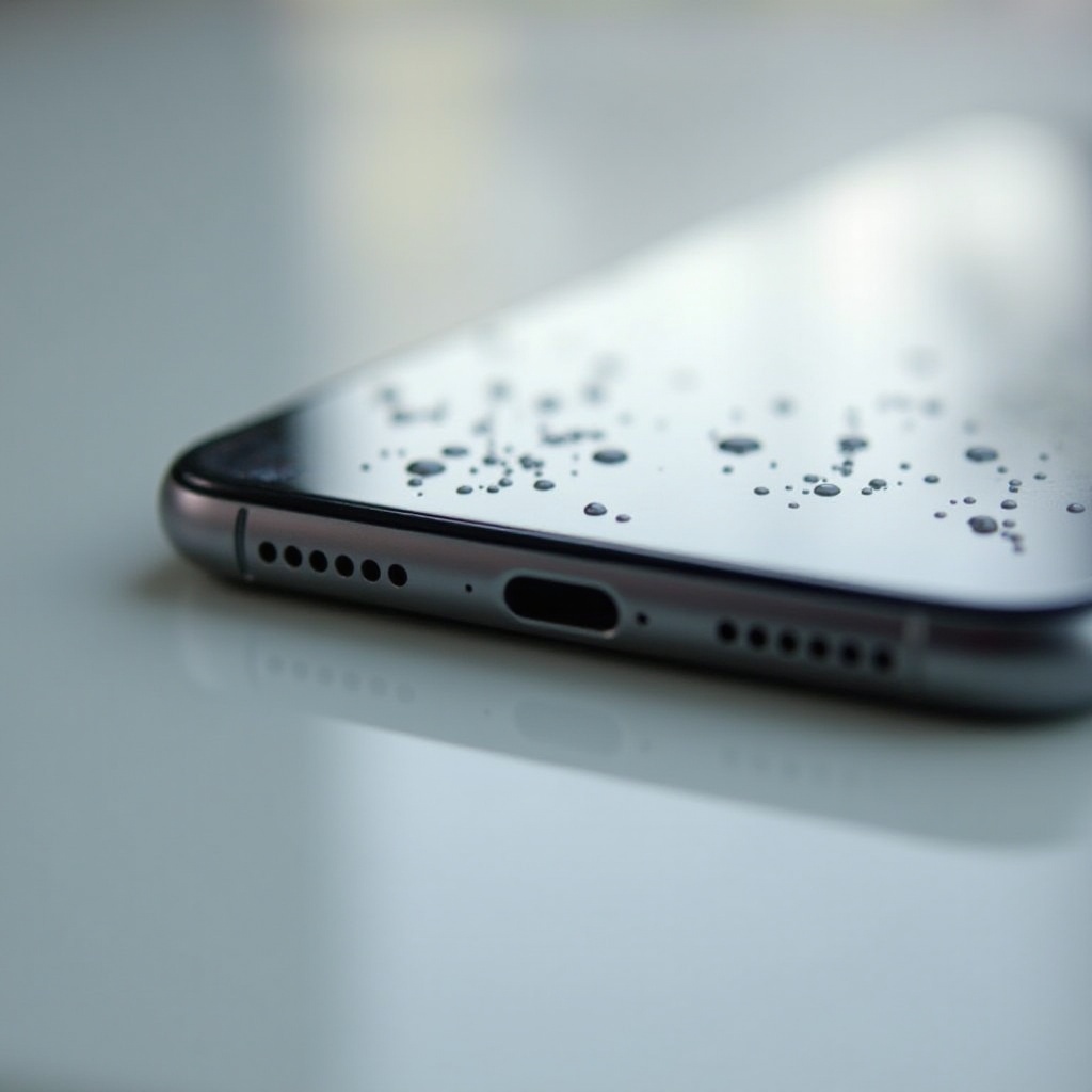 mitä tehdä, jos iPhonessa havaitaan nestettä