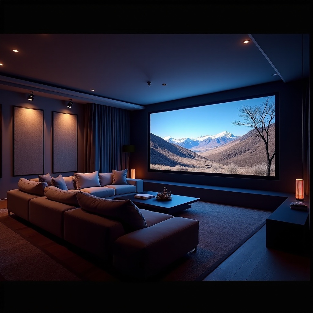 luxury projector with ultra-fine details