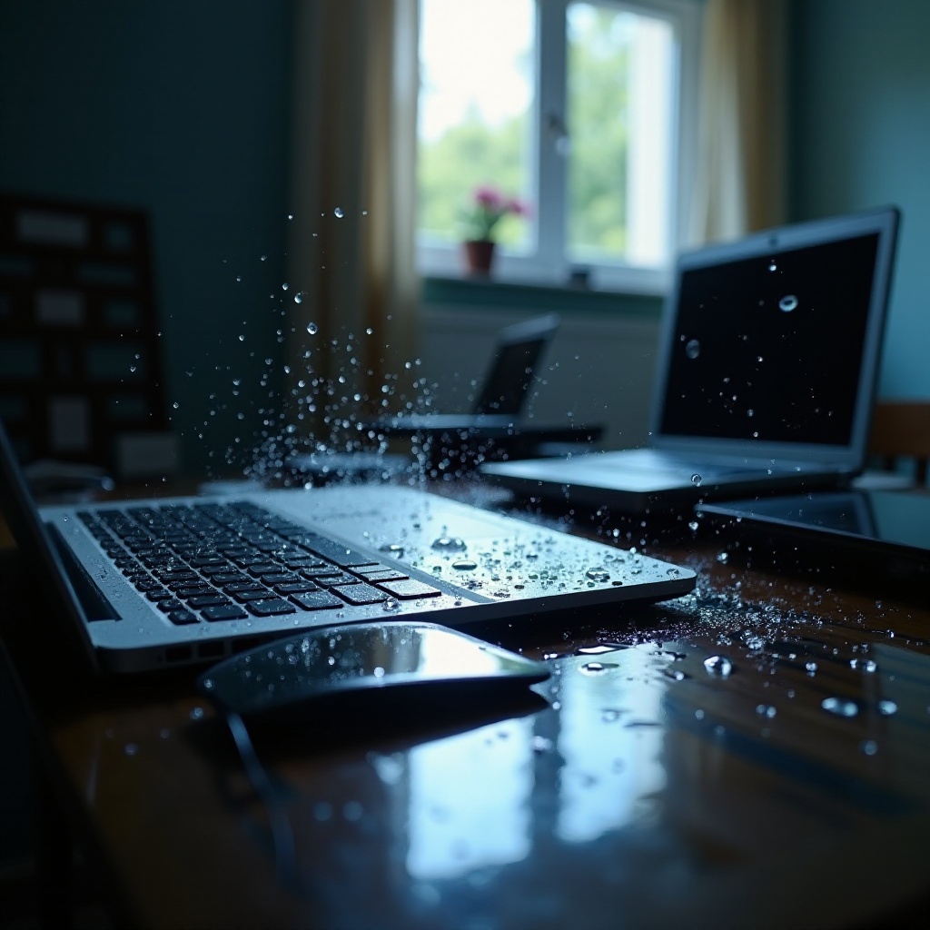 waterschade laptop
