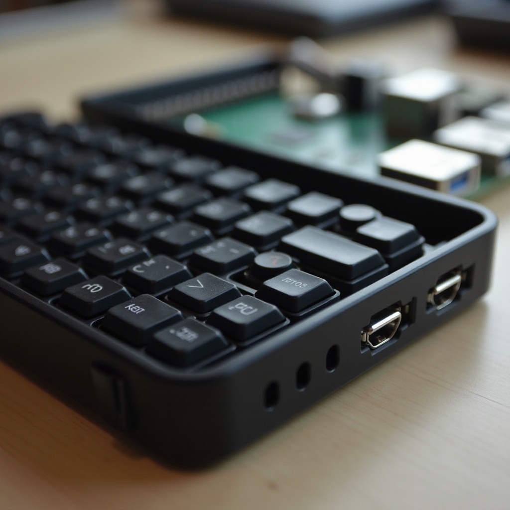 keyboard blackberry dengan case untuk raspberry pi