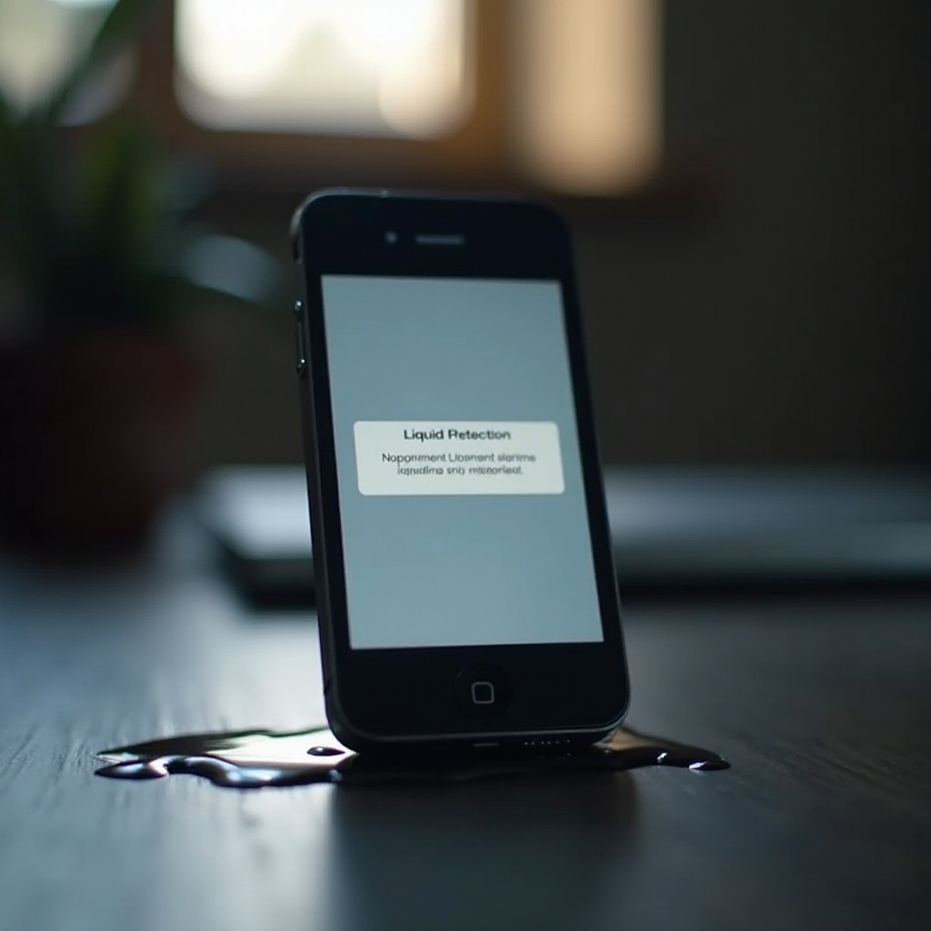 wat te doen als er vloeistof wordt gedetecteerd in iPhone