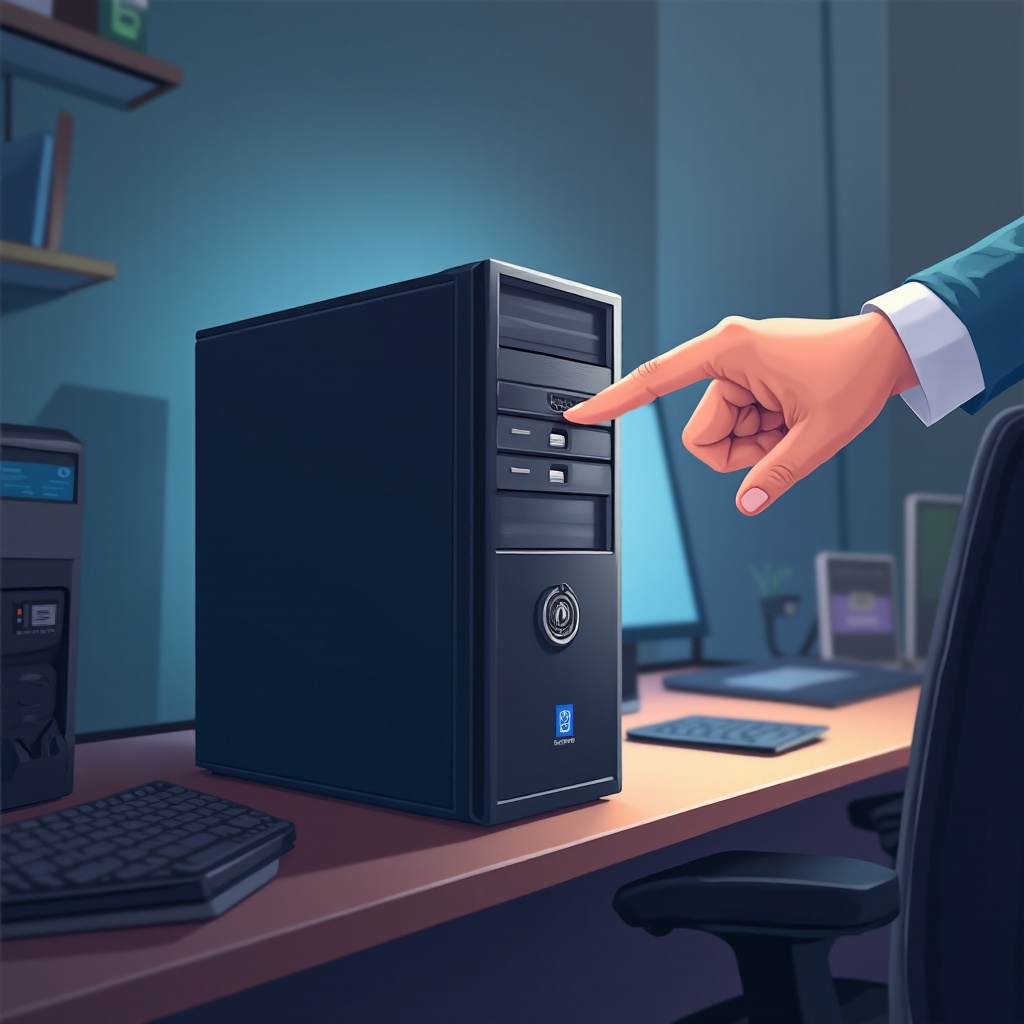 PC 강제 종료 방법