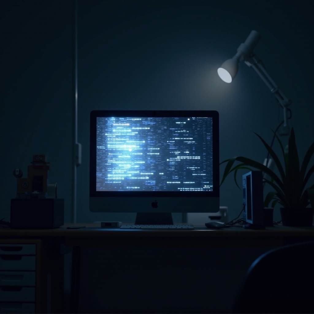 monitor tidak mau menyala terus