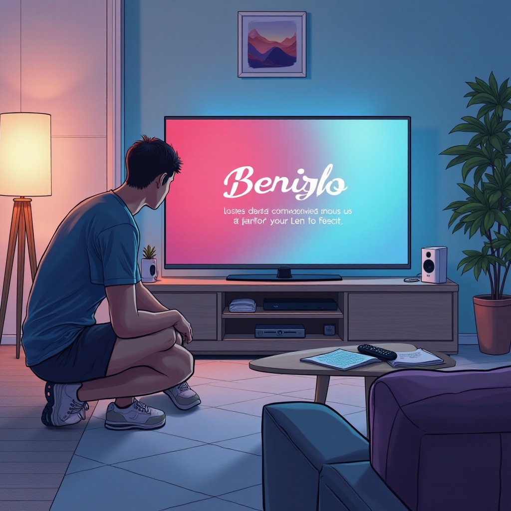 LG tv opnieuw starten