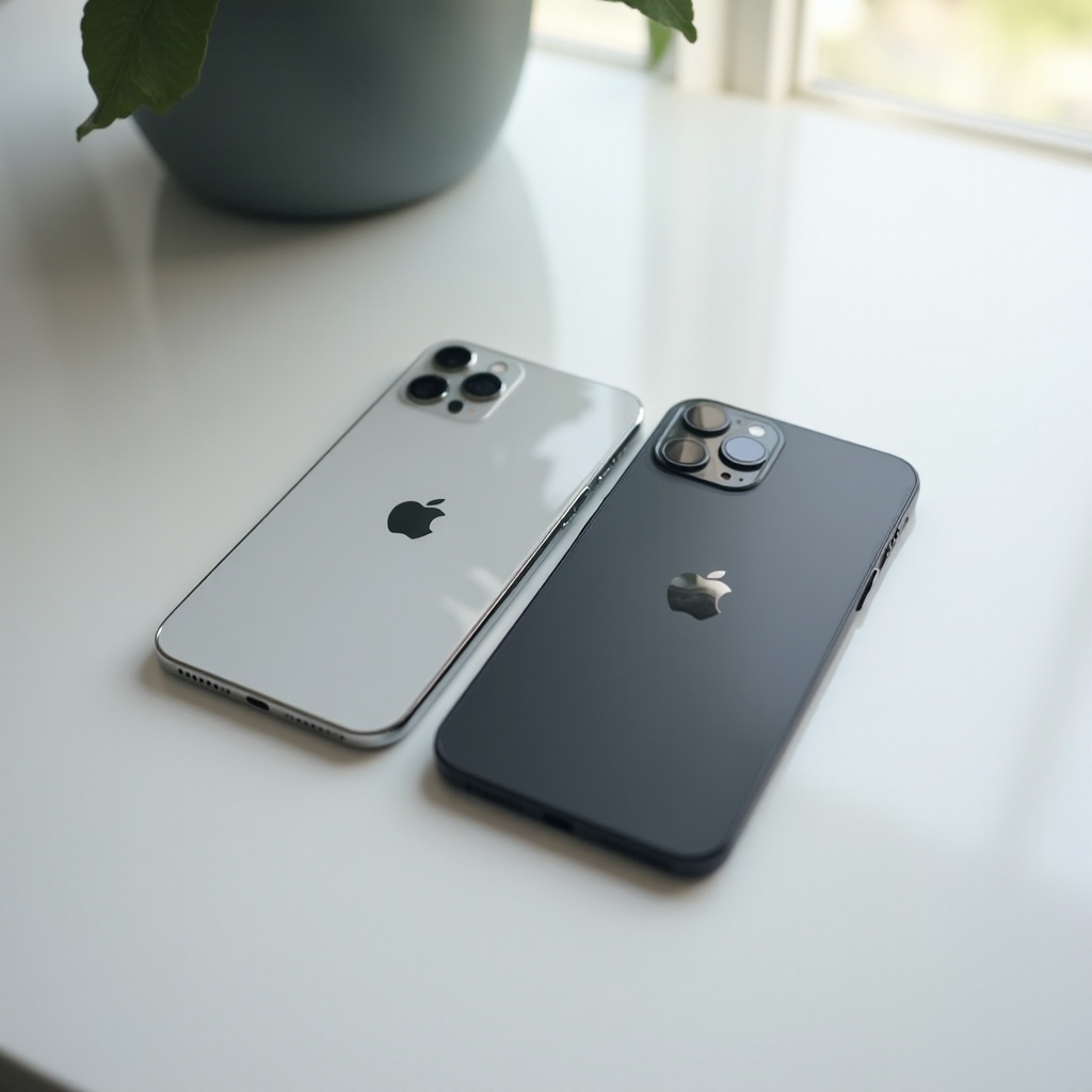 iPhone 13 Pro grootte vs iPhone 15 Pro