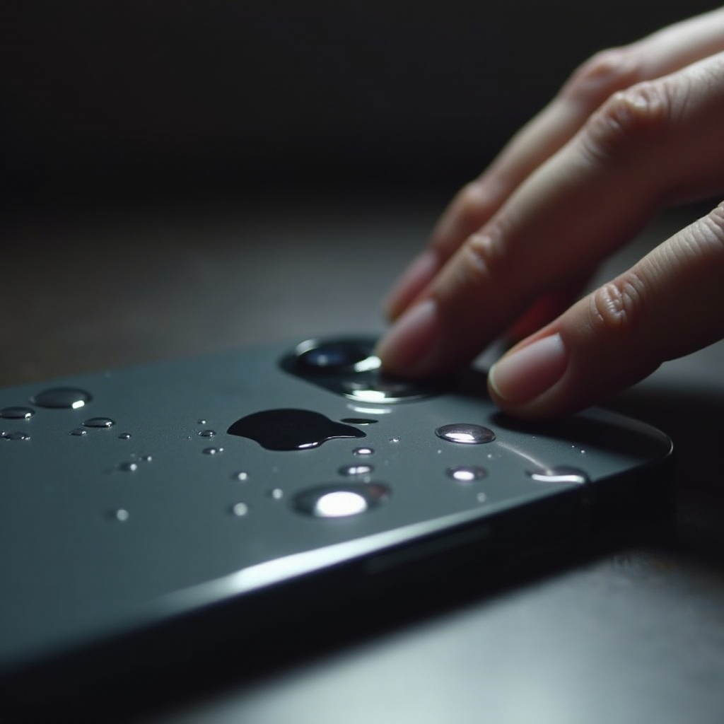 i dropped my iphone and it won't turn on